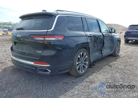 2022 Jeep Grand Cherokee L Overland 4X4 из США, поврежденный, VIN 1C4RJKDG5N8527094